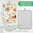 thumbnail image 6 of Yayeee Pot Holders Kitchen Heat Resistant with Pocket 7"x9.8" Cotton Oven Cooking Hot Pads, Orange Fall Pumpkin, 6 of 7