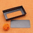 thumbnail image 2 of 4Pcs 4 Inches Rectangular Oven Toast Box Carbon Steel Cake Baking Pan Non-stick Bread Bakeware Pan Household Bakeware for Cookie Biscuit Cake(Black), 2 of 8