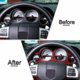 thumbnail image 3 of Cubierta decorativa para marco de panel de salpicadero de coche, embellecedor de ABS, accesorios interiores para 2009-2014 (fibra roja), 3 of 5