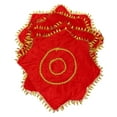 thumbnail image 1 of OULII Chinese Handkerchief 4Pcs Red for Dancing and Stage Performances, 1 of 8