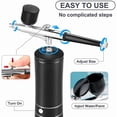 thumbnail image 2 of 2X New Airbrush KIT Cordless Rechargeable Compressor Airbrush Set, Automatically Handles Model Painting, Nails, Makeup, 2 of 8