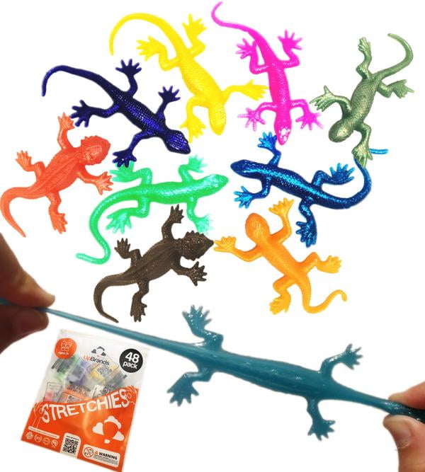 1 4 10 Sticky Animal Fish Insect Dinosaur Snake Jelly Kids Toy Bulk Party Favour 