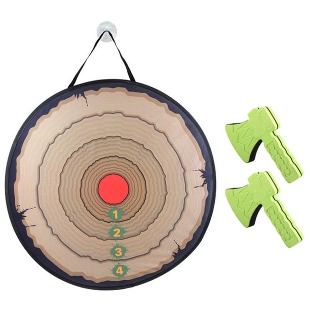 Juego De Tablero De Dardos, Juego De Lanzamiento De Hacha De Espuma, Juego De Tiro, Juguete De Lanzamiento Deportivo Yuarrent FN007124-03