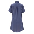 thumbnail image 2 of GEORGE G VESTIDO MC CAMISERO LISO AZUL H, 2 of 4