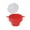 Red RD, variant on Ganfancp Microwave Popcorn Bucket High Temperature Popcorn Bowl With Handle Expandable Popcorn Device for Home