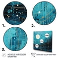 thumbnail image 3 of Designart "Blue Simplicity Horizon II" Abstract Collages Floater Framed Canvas Print, 3 of 7