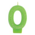 thumbnail image 2 of Velas de Cumpleaños Granmark No. 0 Verde, 2 of 4