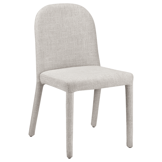 Bouclair Oatmeal Fully Upholstered Dining Chair
