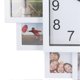 thumbnail image 2 of White Wall Clock with 15.35 inch Photo Frame, Customizable with Multiple Photos, for Home Decor, 2 of 4