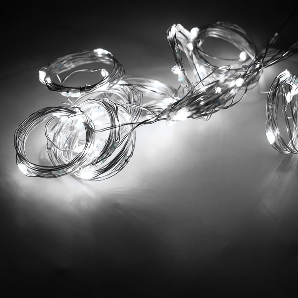 Cadena 3x1m 100LED USB Control Remoto Cadena De Luz Con Cable De Cobre 8 Modos Para Decoración De Lámpara De Cortina De Boda De Fiesta