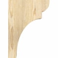 thumbnail image 3 of 6"W x 10"D x 14"H Yorktown Rough Sawn Corbel, Douglas Fir, 3 of 9