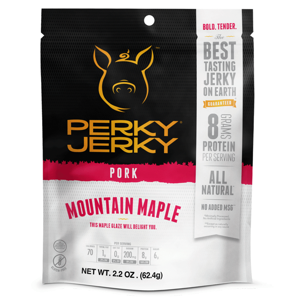 Perky Jerky Mountain Maple Pork 2.2oz