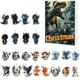 thumbnail image 1 of Calendario de cuenta regresiva para Navidad 2025, bonita decoración acrílica, caja de regalo para familiares y amigos., 1 of 5