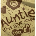 thumbnail image 4 of Auntie Loves Me Adorable Cute Niece Youth T Shirt Tee Girls Infant Toddler Brisco Brands 2T, 4 of 5