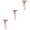 thumbnail image 2 of Sonducket Calcetines a rayas hasta el muslo por encima de la rodilla, calcetería cálida, juegos deportivos, calentadores de piernas, Día de San Type1 Sonducket CBP379967, 2 of 6