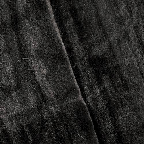Dark Brown Faux Fur, Fabric By the Yard