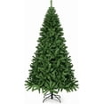 thumbnail image 1 of Goplus Christmas Tree Artificial Premium Hinged Spruce Full Tree with Solid Metal Stand (7.5 feet, Classic Series), 1 of 8