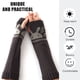 thumbnail image 4 of Guantes de invierno sin dedos para mujer, de punto, con abertura para el pulgar y diseño de conejo, 4 of 5