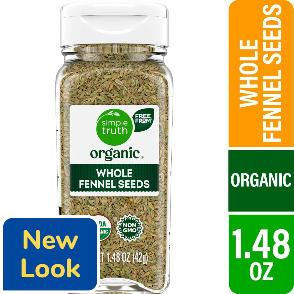 Simple Truth Whole Fennel Seeds Shaker 1.48 oz - 5 Pack