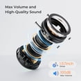 thumbnail image 3 of Imego Portable Mini Magnetic Bluetooth Speaker Adjustable Phone Stand & Kitche, Refrigerator, Anything Magnet, Gifts Black, 3 of 7