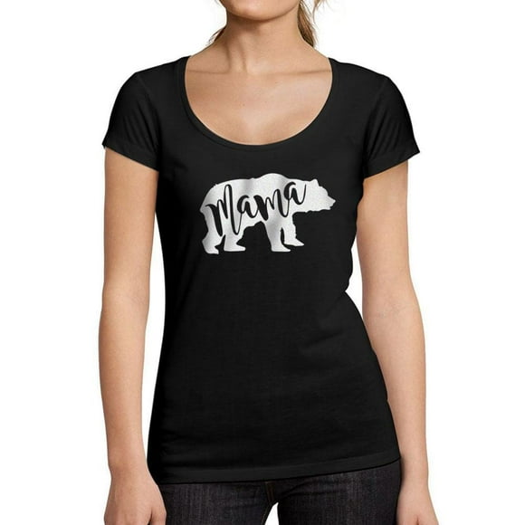 Women's Graphic T-Shirt Mama Bear Eco-Friendly Limited Edition Short Sleeve Tee-Shirt Vintage Birthday Gift Ladies Novelty
