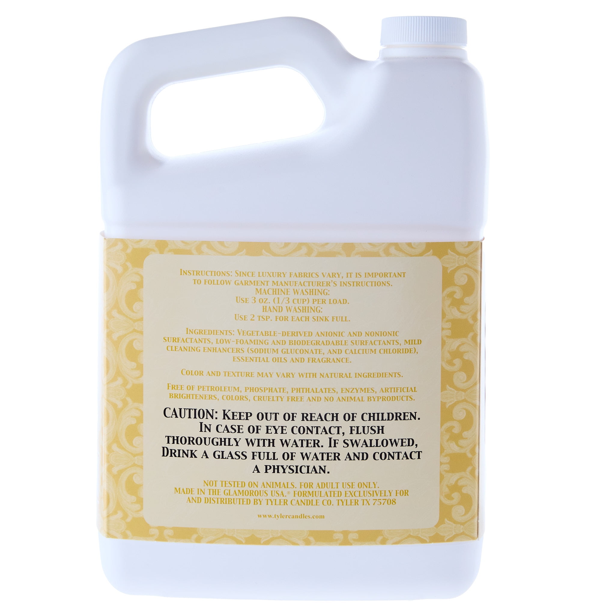 Tyler Candle French Market Glamorous Wash Liquid Laundry Detergent, 24 Loads, 64 fl oz