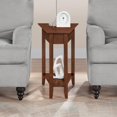 thumbnail image 2 of Convenience Concepts American Heritage Wedge End Table in Espresso, 2 of 4