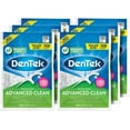 thumbnail image 4 of DenTek Advanced Clean Triple Clean Floss Picks, Removes Plaque & Bacteria, No Break No Shred, Micro-Textured Pick, 150 Count (Pack of 6), 4 of 7