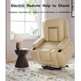thumbnail image 2 of Power Lift Recliner with Heat & Massage for Elderly & Mobility Impaired, 2 of 2