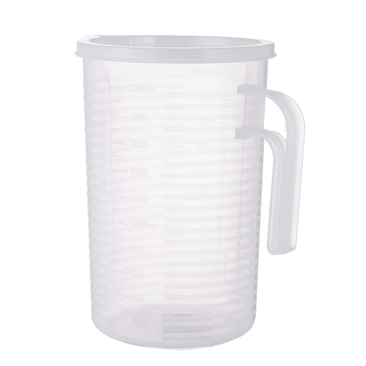 Frcolor 1pc Pp Plastic Measuring Cup with Scale Transparent Baked Milk Tea Cup Measuring Cup