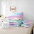 thumbnail image 6 of jejeloiu Horoscope Theme 7-Piece Twin Bedding Sets,Constellation Print Bedding Comforter Set,Blue Pink Purple Ombre Sheet Sets For Kids,Luxury Bedroom Decor Reversible, 6 of 8