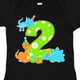 thumbnail image 4 of Inktastic Dinosaur Party-second Birthday Boys or Girls Baby Bodysuit, 4 of 5