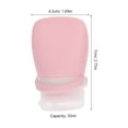 thumbnail image 2 of Miangastore Silicone Travel Containers for Business Trips 4Pcs 2.75X1.69X1.38in, 2 of 8
