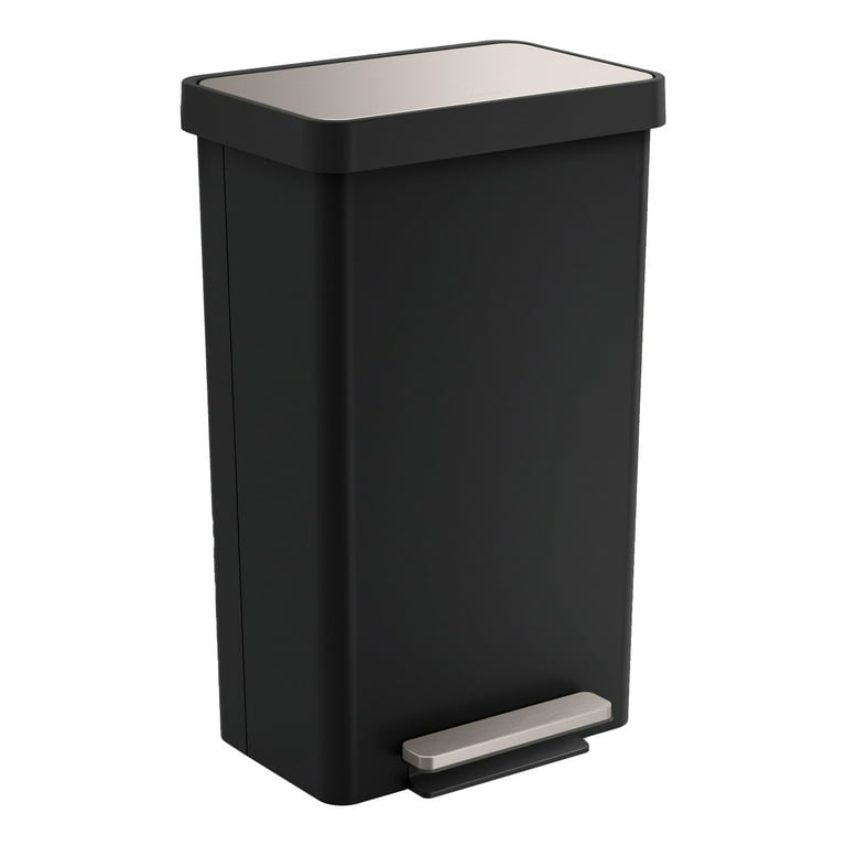 カツオトイワン様　シルバー　49 Kohler 49L Composite Step Waste Bin - Walmart.com