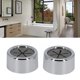 thumbnail image 4 of KDJ Push In Tea Towel Holder Set of 2 Self Adhesive Kitchen Cloth Clips Hanger Storage Rack No Drilling Required Easy Install Bathroom Shower Outdoor Use ABS Material, 4 of 10