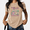 1-Brown, variant on UNISHE Book Girl Summer Graphic Tee - Beach Vacation Style