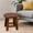Coffee_Free size, variant on Kchsji Solid Wood Mini Square Stool, Waterproof Finish, Compact 25x25x25cm, Heavy-Duty Home Seat For Entryway Laundry Shoe Changing, Kitchen Or Living Room, Multipurpose Durable Wood Construction