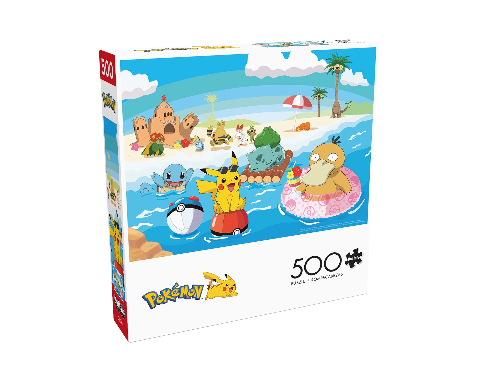 Buffalo Games 500-Piece Pokemon Island Time Interlocking Jigsaw Puzzle