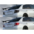 thumbnail image 3 of Rvinyl Tail Light Tint Covers Compatible with Subaru Impreza 2008-2011 (Sedan) - Blackout Smoke, 3 of 10