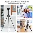 thumbnail image 4 of K&F Concept 67"/170cm Aluminum Selfie Stick Tripod, Extendable Monopod Tripod, Portable Smartphone Mount with Wireless Remote Control for DSLR Camera Cellphone- Black, 4 of 6