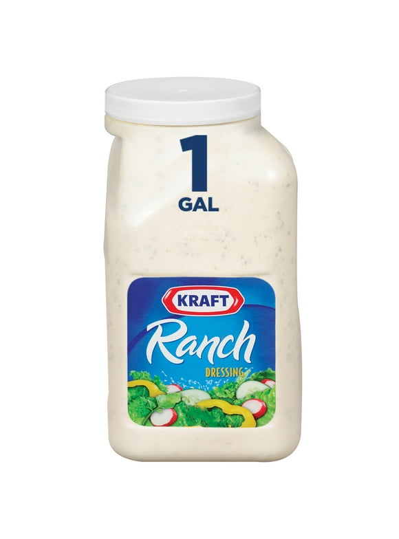 Kraft Ranch Salad Dressing, 1 gal Jug