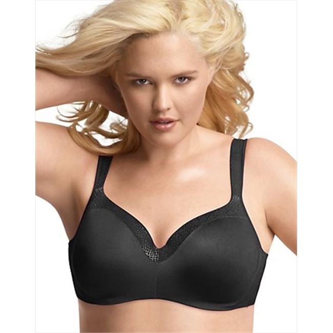 Playtex Secrets 4823 Womens Body Revelation Underwire Bra, Black Size