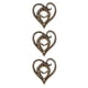 thumbnail image 1 of Escultura en forma de Corazón Matsuzay madera rústica decoración para fiesta de boda, 1 of 6