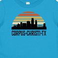 thumbnail image 4 of Inktastic Corpus Christi Texas Skyline Retro Boys or Girls Baby T-Shirt, 4 of 5