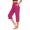 B-RD1, variant on Tiweut Women's Capris Pants Summer Elastic Waist Solid Color Straight Leg Versatile Regular Trousers