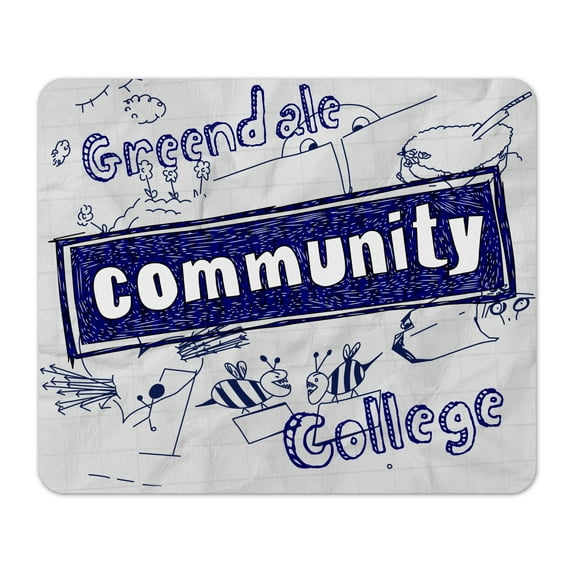 Greendale Community College 1/4" Thick Mousepad