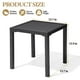 thumbnail image 2 of Mesa auxiliar para exteriores Crestlive Products, cuadrada de metal, resistente a la intemperie, 2 of 7