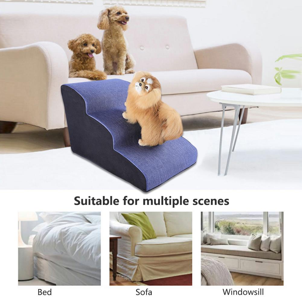 Dog Stairs Ladder Pet Stairs Step Dog Ramp Sofa Bed Ladder for Dogs