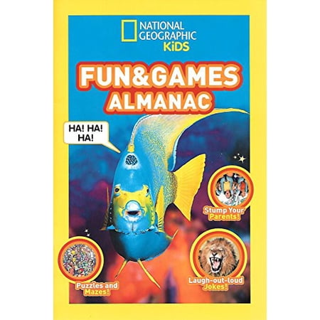 Pre-Owned National Geographic Kids Fun & Games Almanac 9781426319709 1426319703 Paperback Standard Edition edition