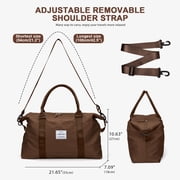 Weekender Bags for Women,Travel Duffle Bags Carry on Gym Bag,Overnight Bag with Trolley Sleeve & Wet Pocket, Sports Tote Gym Bag, Travel bag for Women